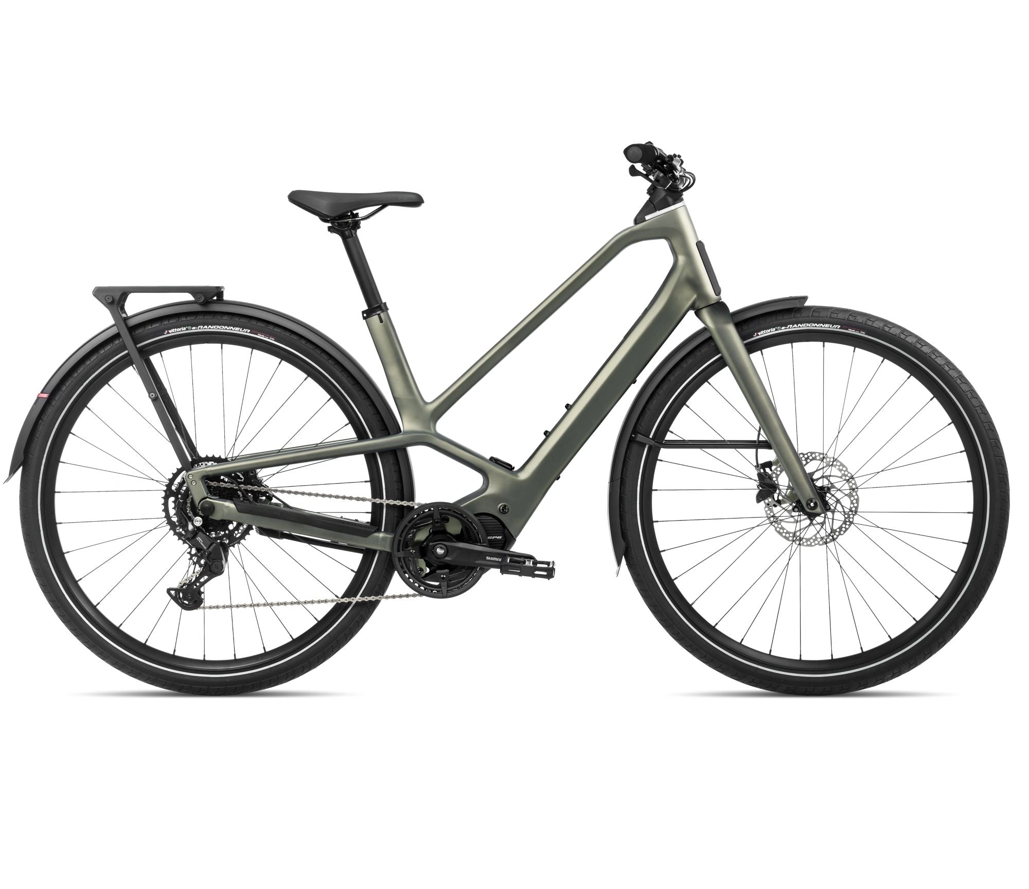 2025 Orbea DIEM 30 28mph City URBAN E-BIKES - Medium, Spaceship Green (Matte)