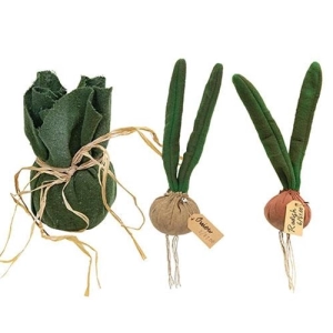*3/Set Lettuce Radish Onion Fabric Vegetables