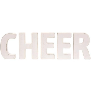 *5/Set CHEER Wooden Letters