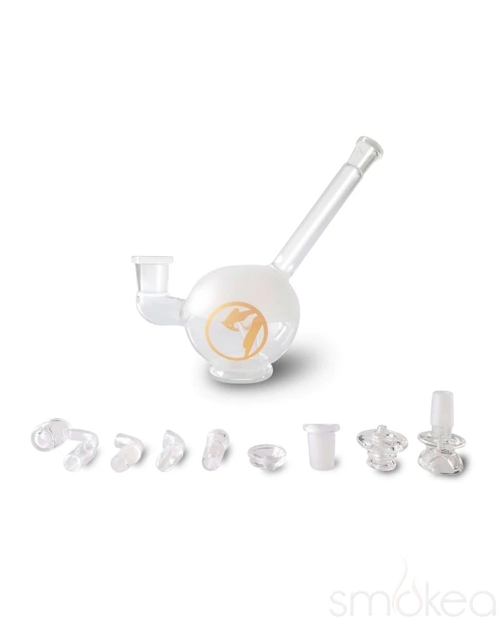 7 Pipe Twisty Glass Mini Bong
