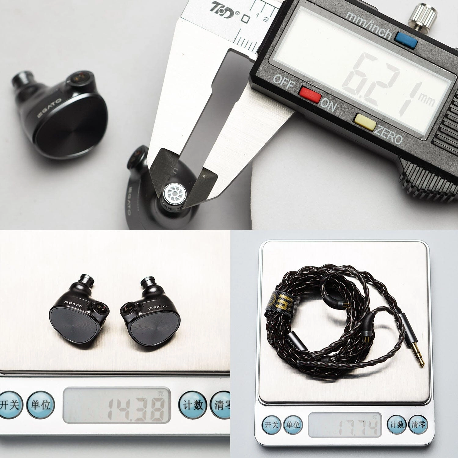 7HZ Legato Dual Dynamic Drivers IEMs