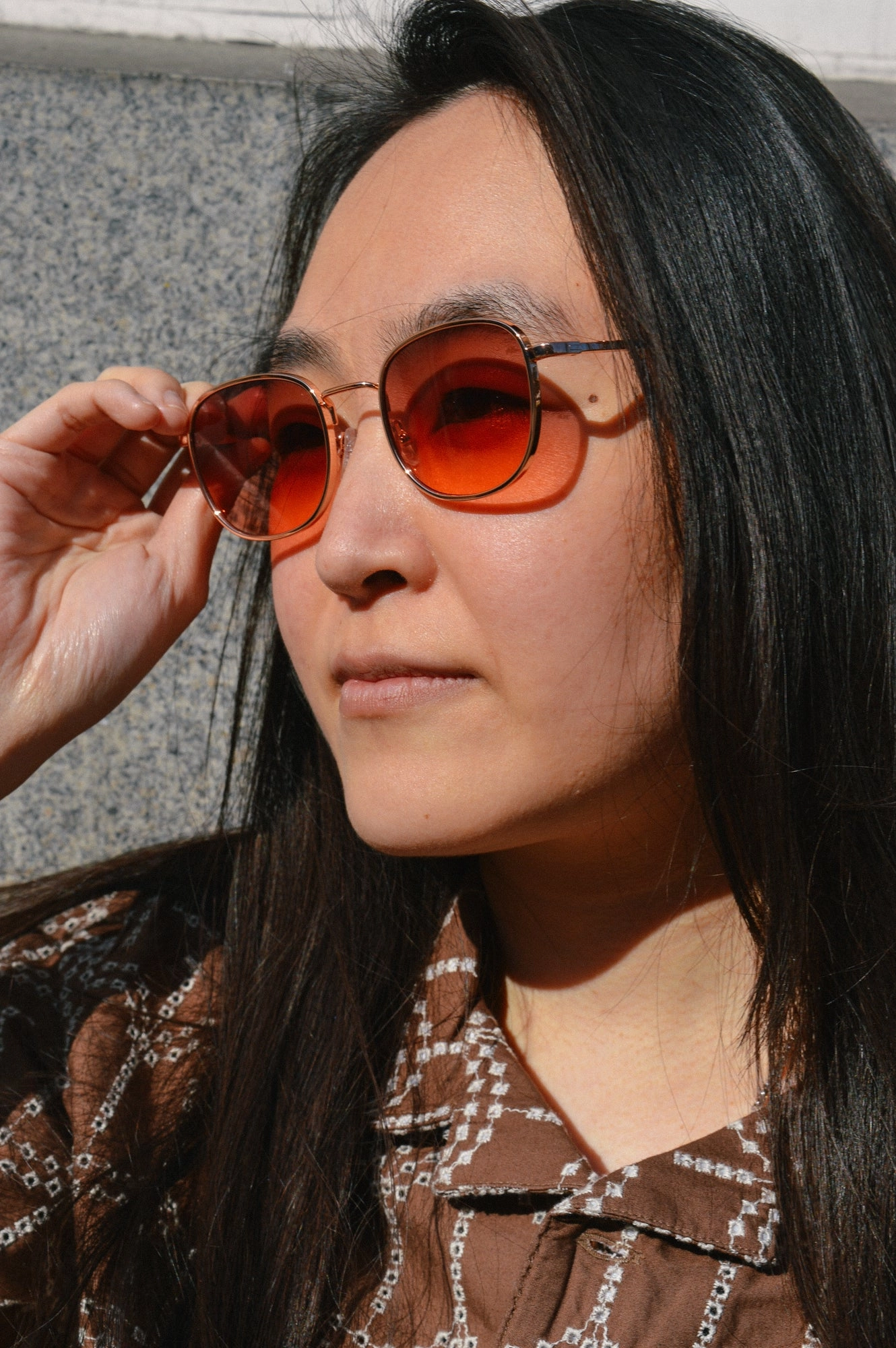 A Kjaerbede Hello Rosegold Sunglasses