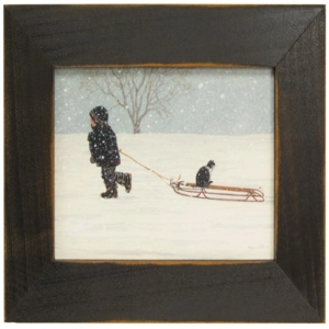 *All Aboard Framed Print