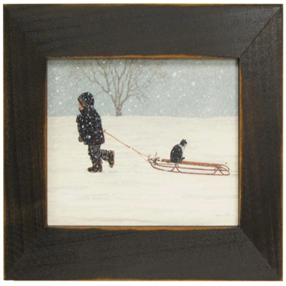 *All Aboard Framed Print