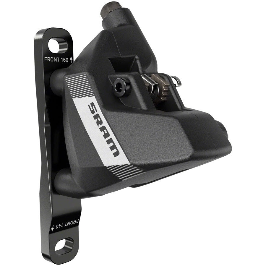 Apex AXS eTap Shift/Brake Lever and Hydraulic Disc Brake Caliper - Left/Front, 12-Speed, Flat Mount, 20mm Offset, Black, D1