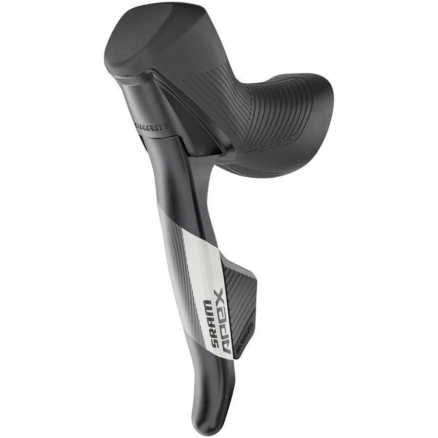 Apex AXS eTap Shift/Brake Lever and Hydraulic Disc Brake Caliper - Left/Front, 12-Speed, Flat Mount, 20mm Offset, Black, D1