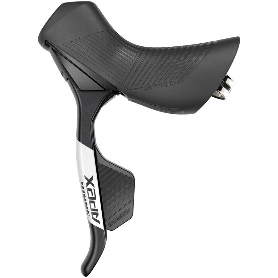 Apex AXS eTap Shift/Brake Lever and Hydraulic Disc Brake Caliper - Left/Front, 12-Speed, Flat Mount, 20mm Offset, Black, D1