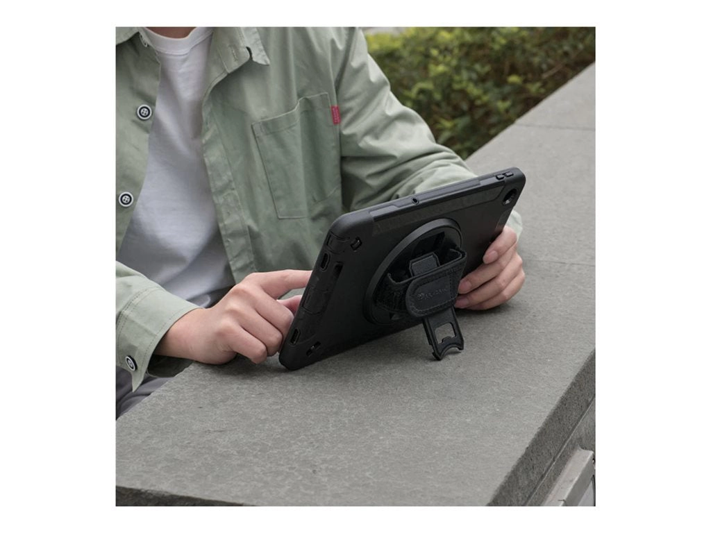 Armor-X RIN-SS-X210 - Protective case for tablet - rugged - with hand strap and kick-stand, rainproof military grade - premium
