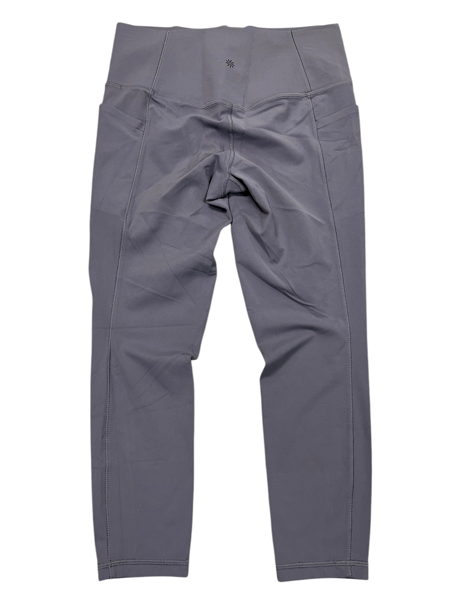 Athletic Leggings Capris By Athleta In Purple, Size:M