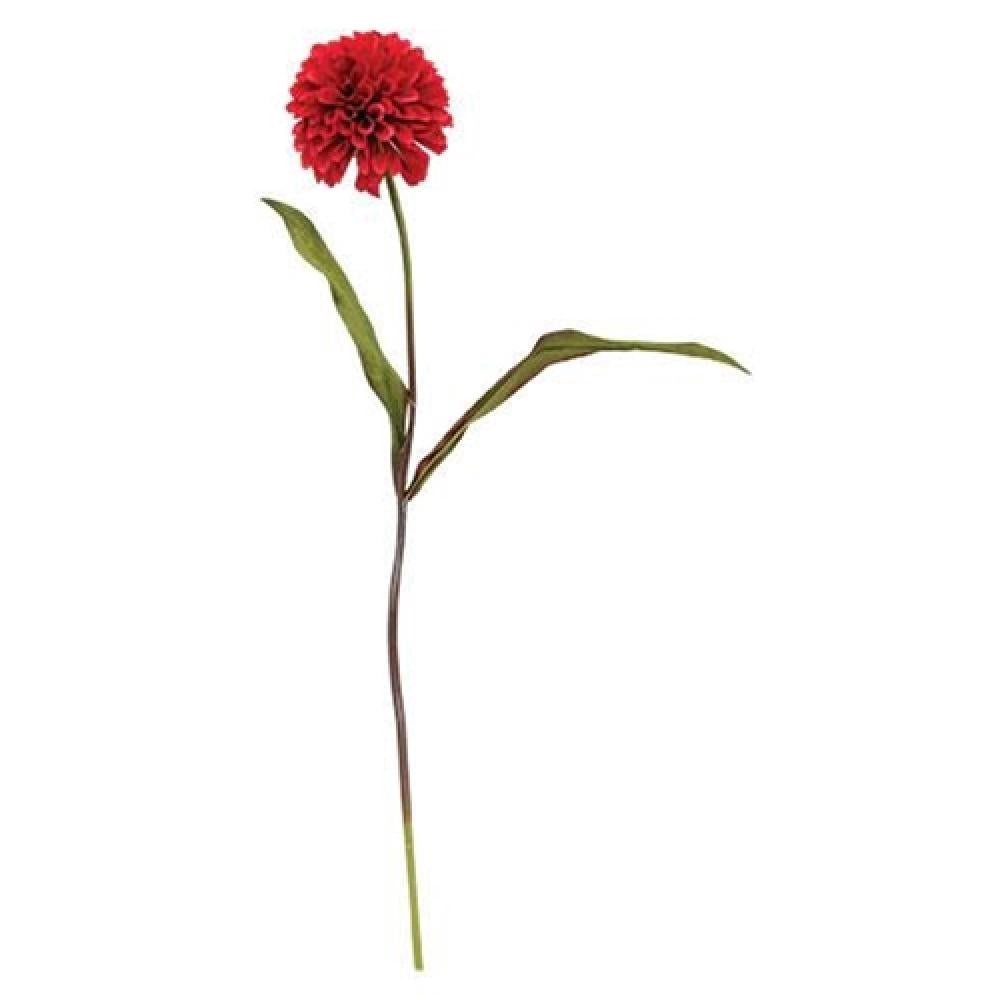 *Ball Chrysanthemum Spray Red 29"
