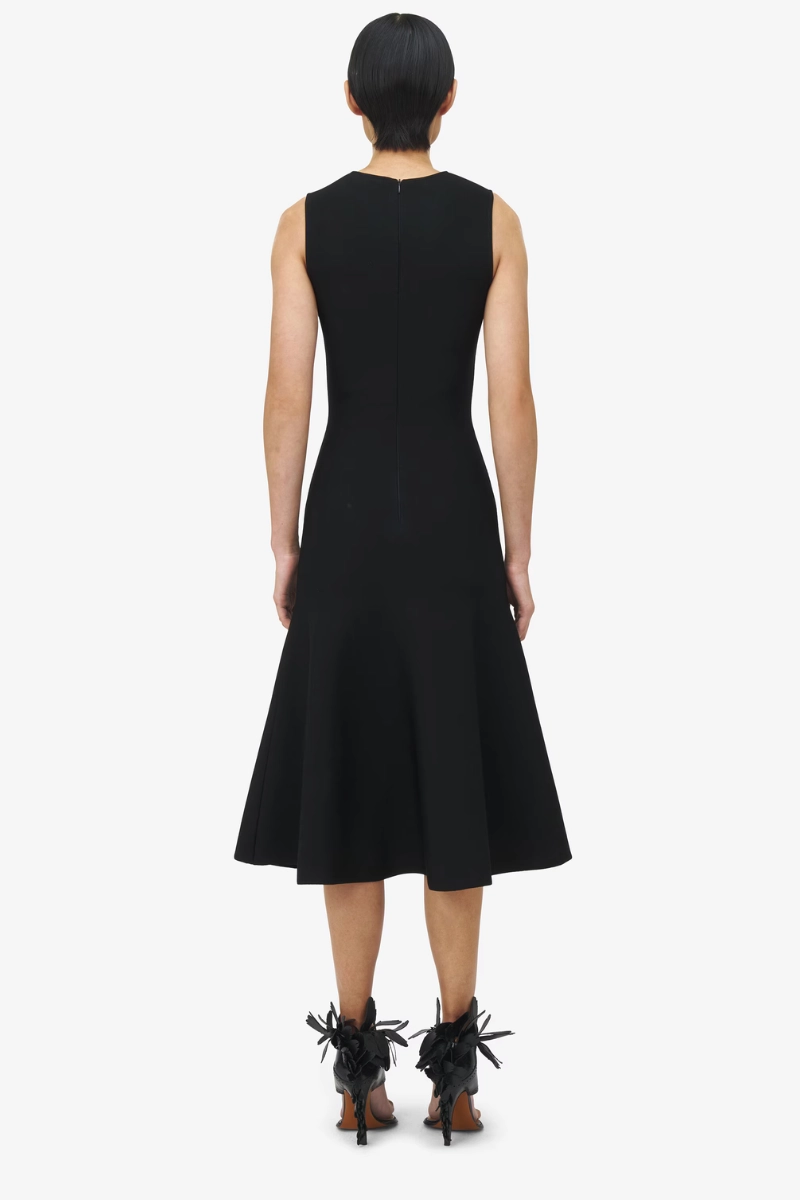Banshee Embroidered Knit Dress