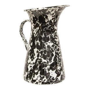 *Black & White Pollock Pitcher
