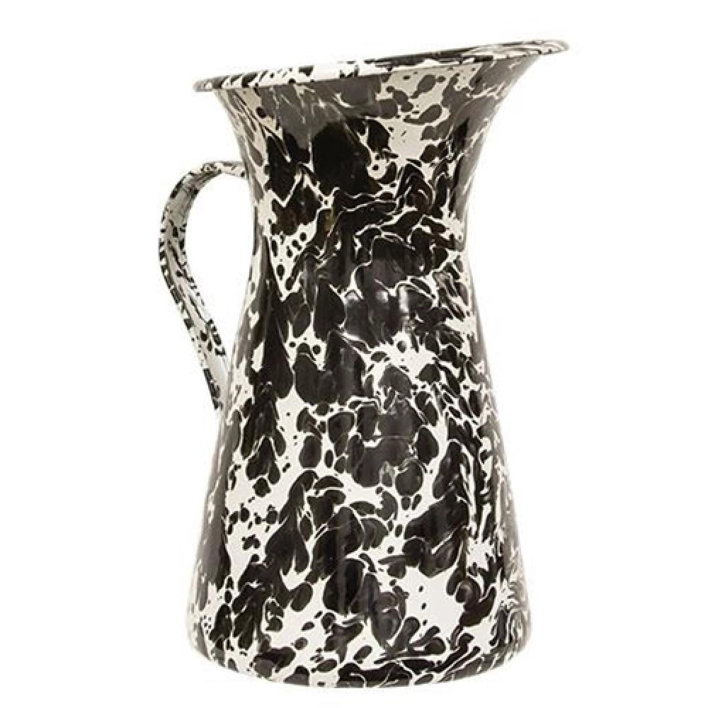 *Black & White Pollock Pitcher