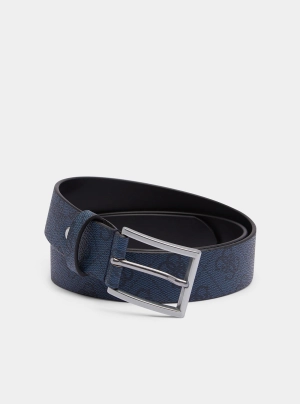 Blue Vezzola Adjustable Belt