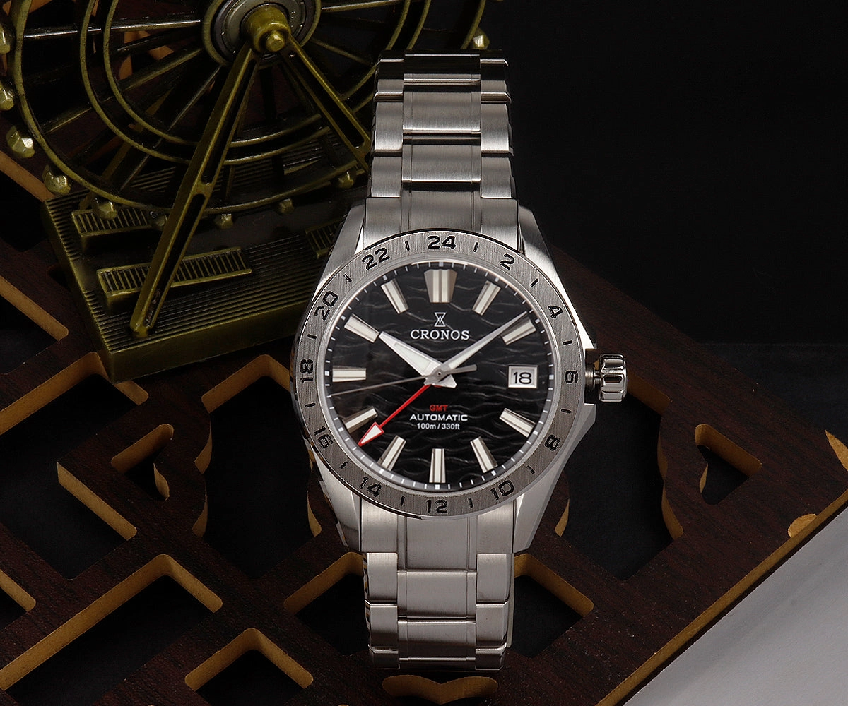 Cronos 39mm NH34 GMT Men Watch L6029