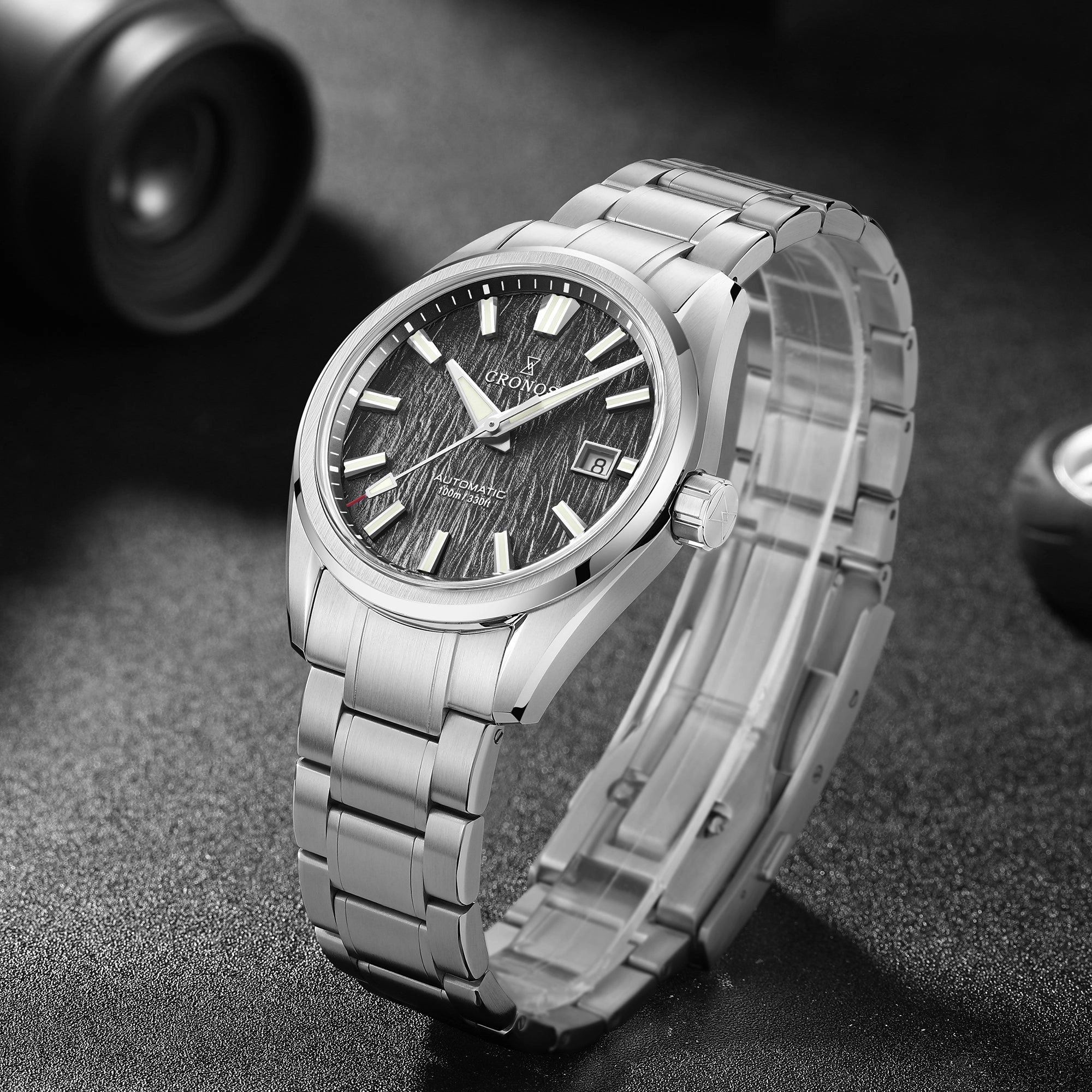 Cronos 39mm PT5000 Automatical Men Watch L6037