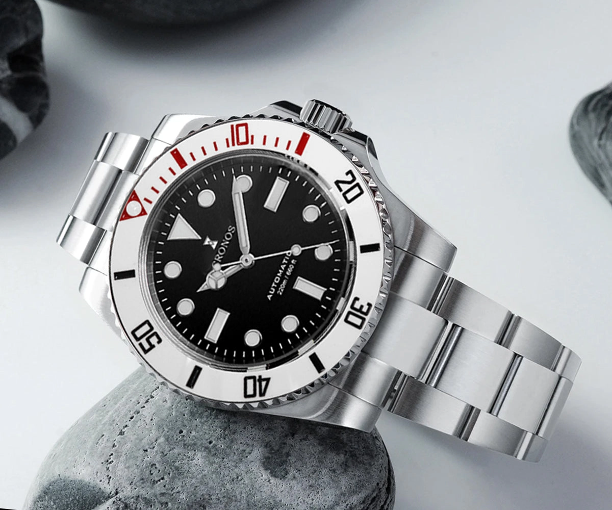 Cronos No Date NH35 Sub Diver Watch L6015