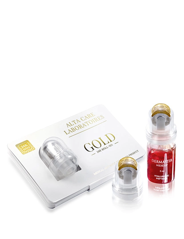 Dermastir Microneedling Roll-on Gold 24k