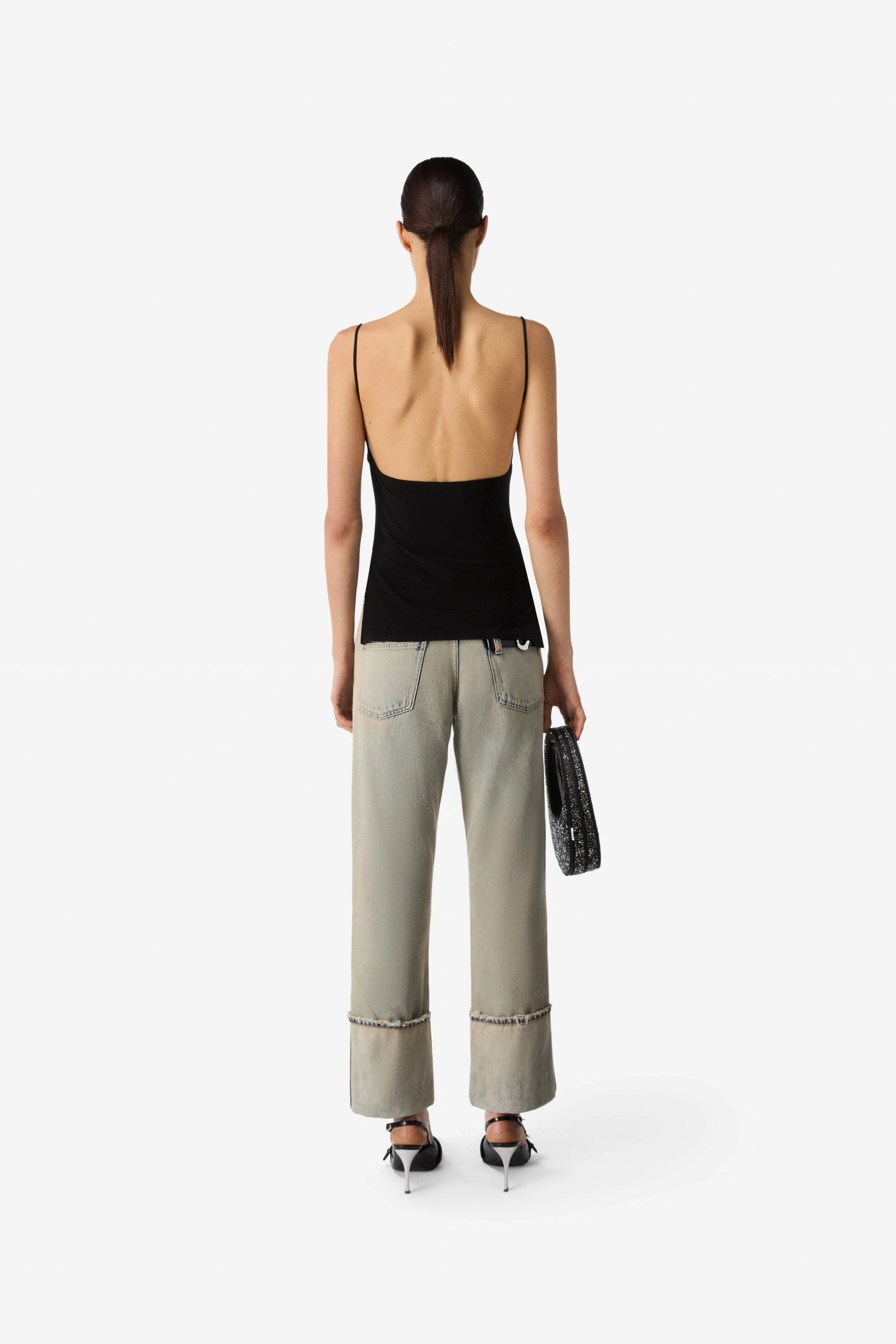 Draped Washing Clip Gala Top