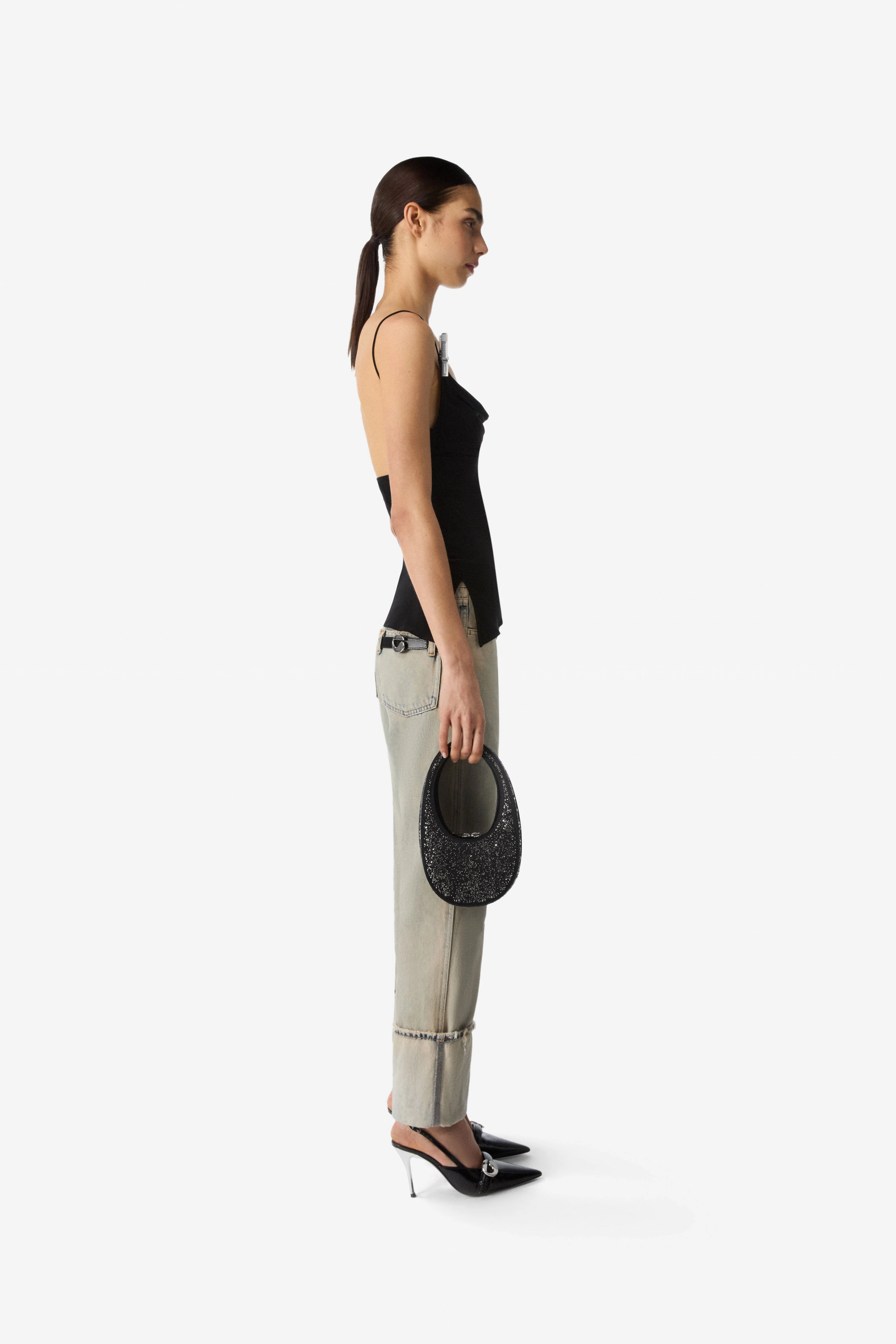 Draped Washing Clip Gala Top