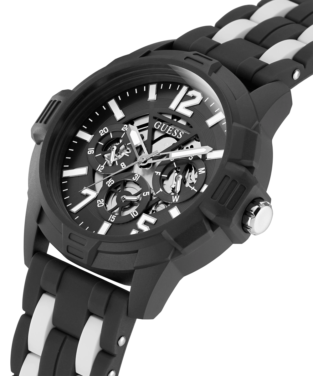 ECO-FRIENDLY WHITE AND BLACK BIO-BASED AND RECYCLABLE WATCH