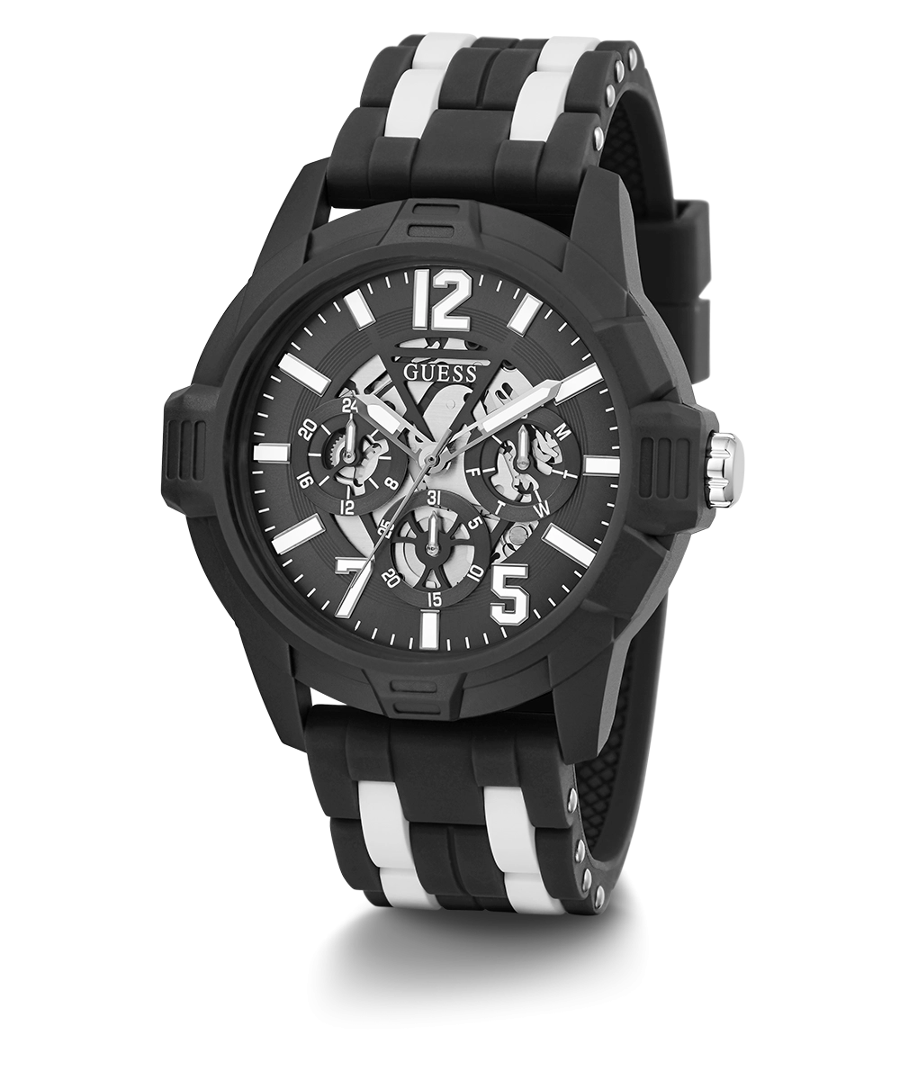 ECO-FRIENDLY WHITE AND BLACK BIO-BASED AND RECYCLABLE WATCH