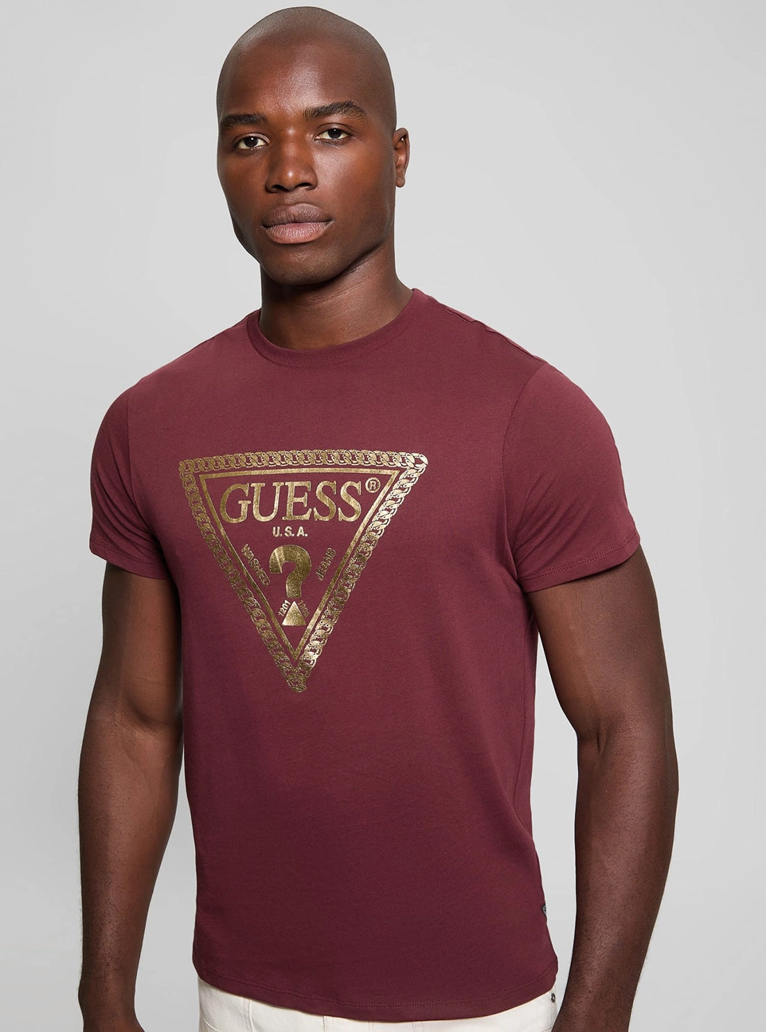 Eco Red Logo Chain T-Shirt
