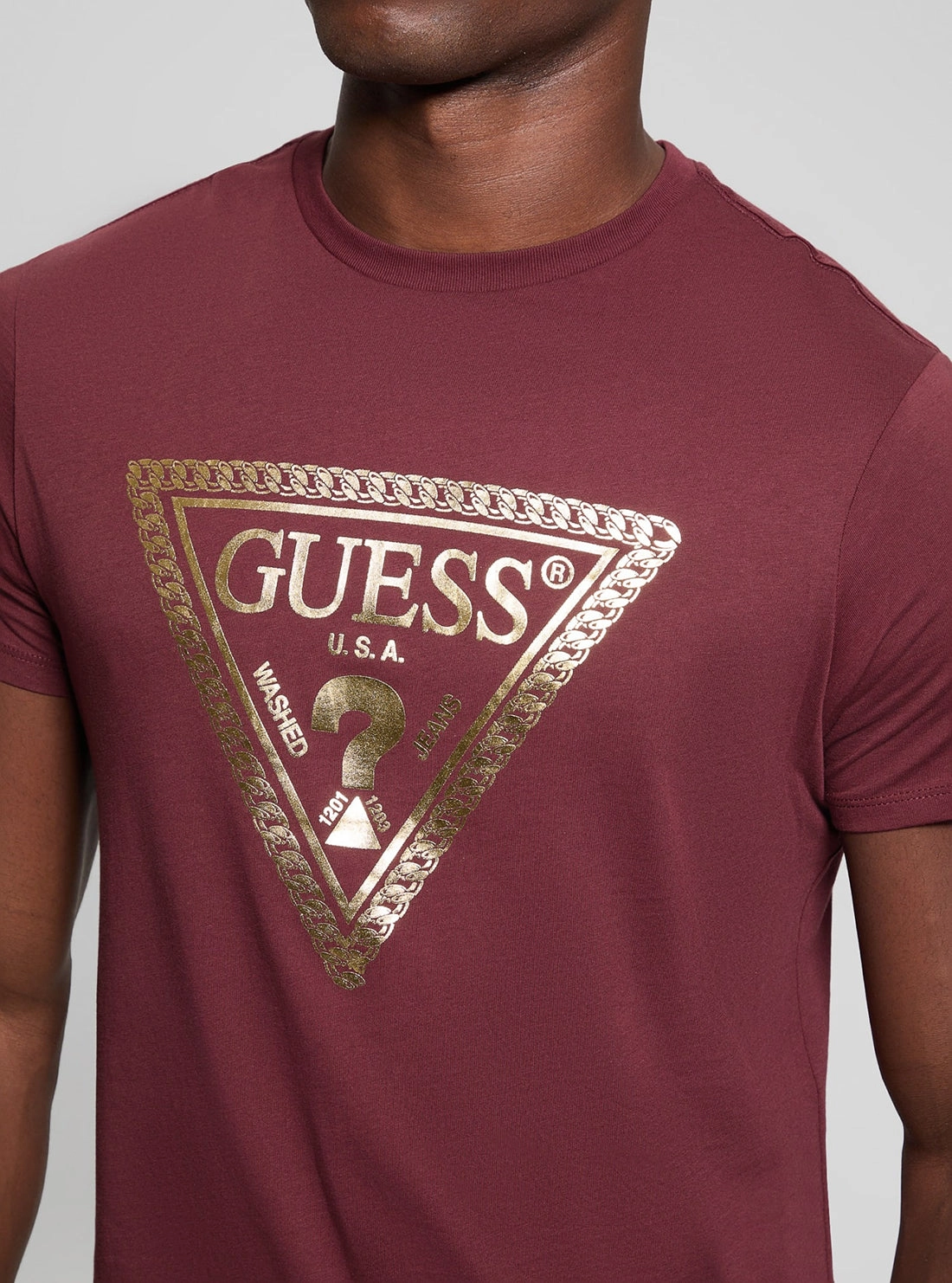 Eco Red Logo Chain T-Shirt