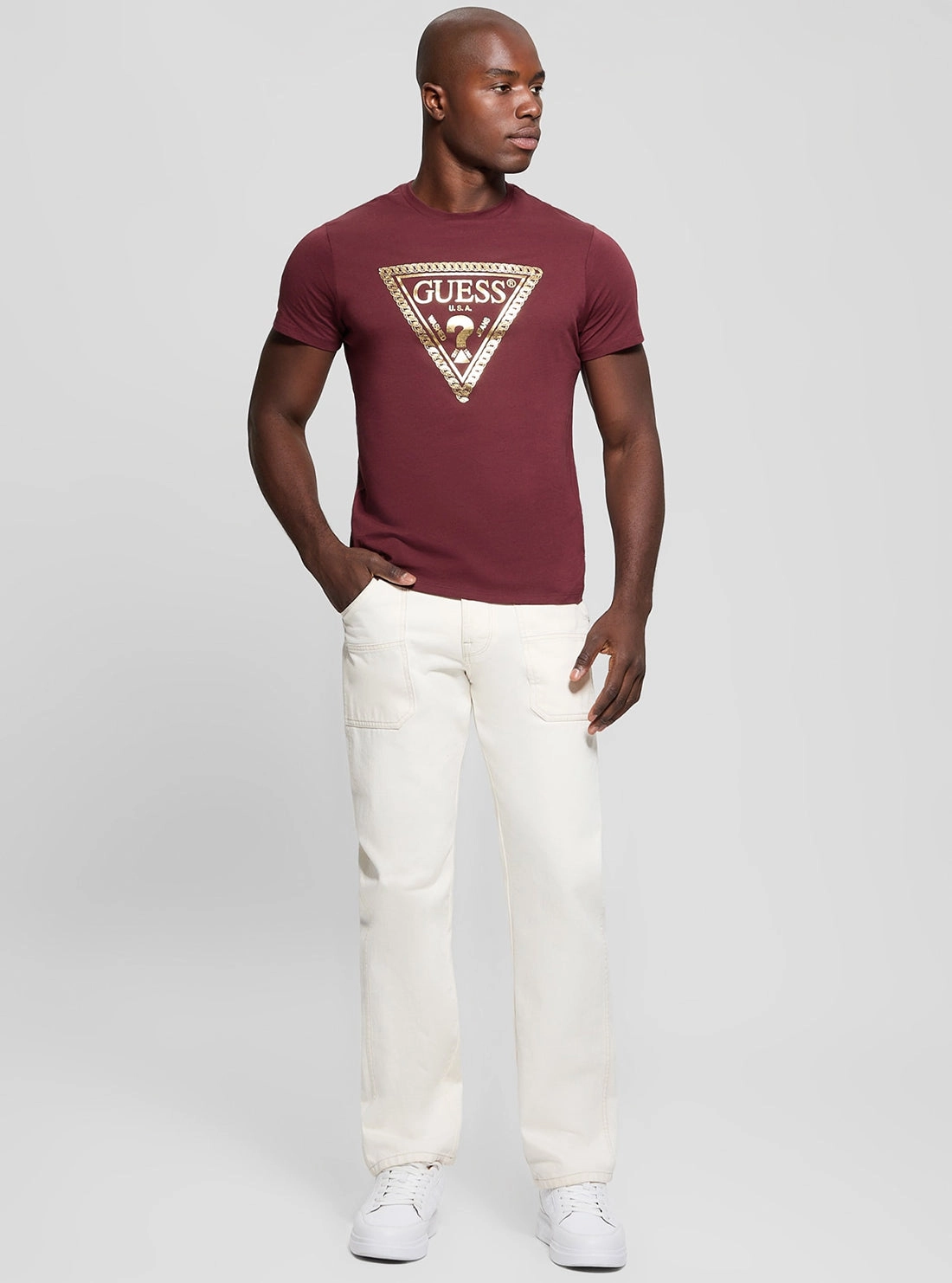 Eco Red Logo Chain T-Shirt