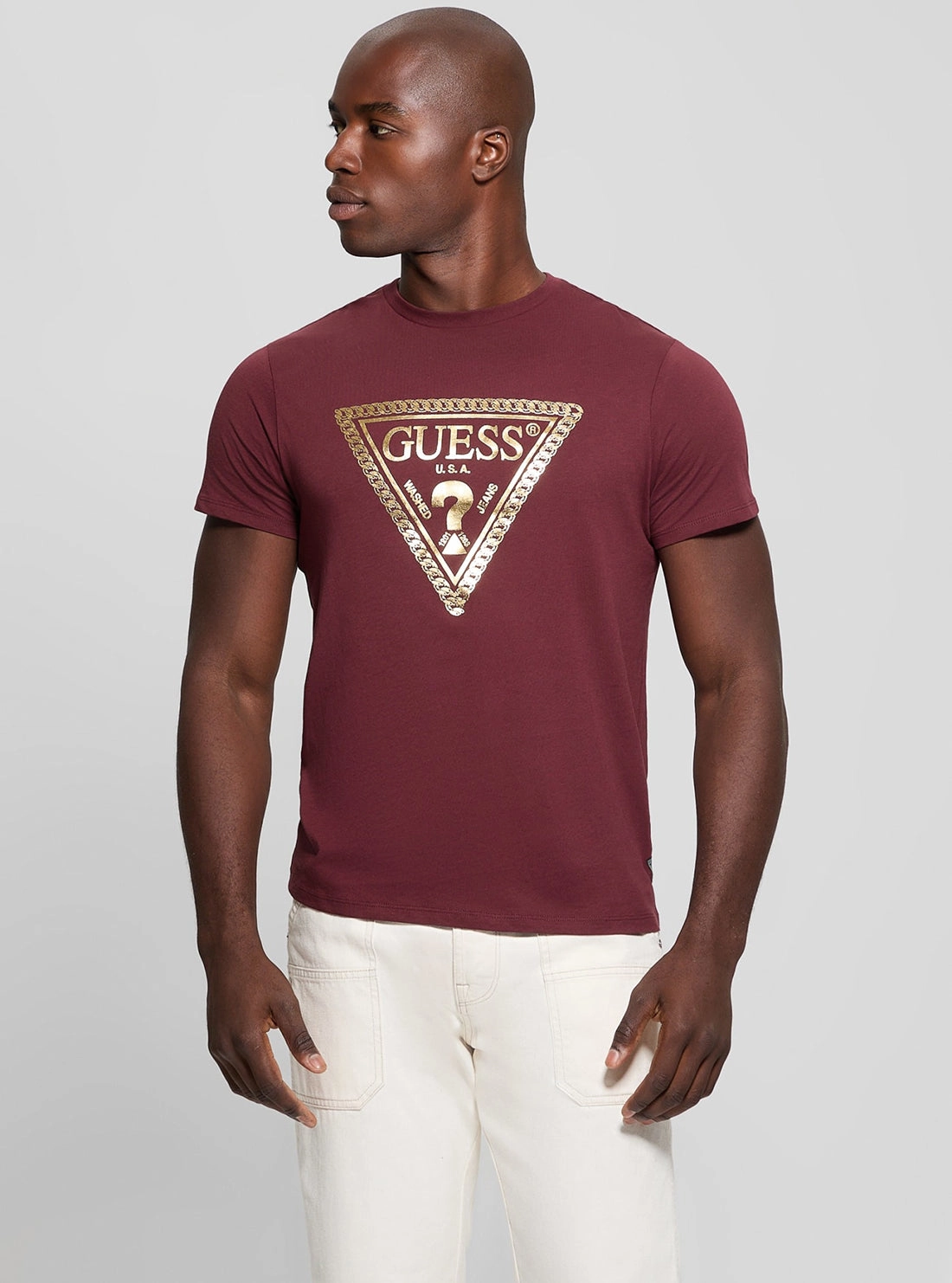 Eco Red Logo Chain T-Shirt