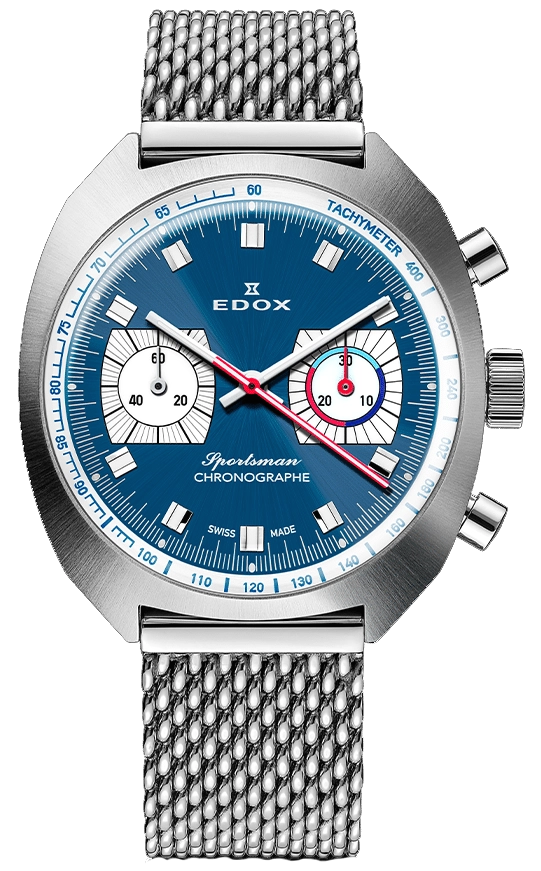 Edox Sportsman Chronograph Automatic Limited Edition 08202 3BU BUIN
