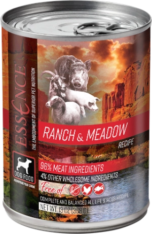 Essence Pet Foods Ranch & Meadow Canned Dog Food