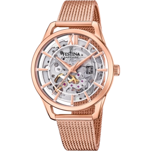 Festina Automatic Stainless Steel Analog Ladies Watch I Model F20628/2 Automatic Movement