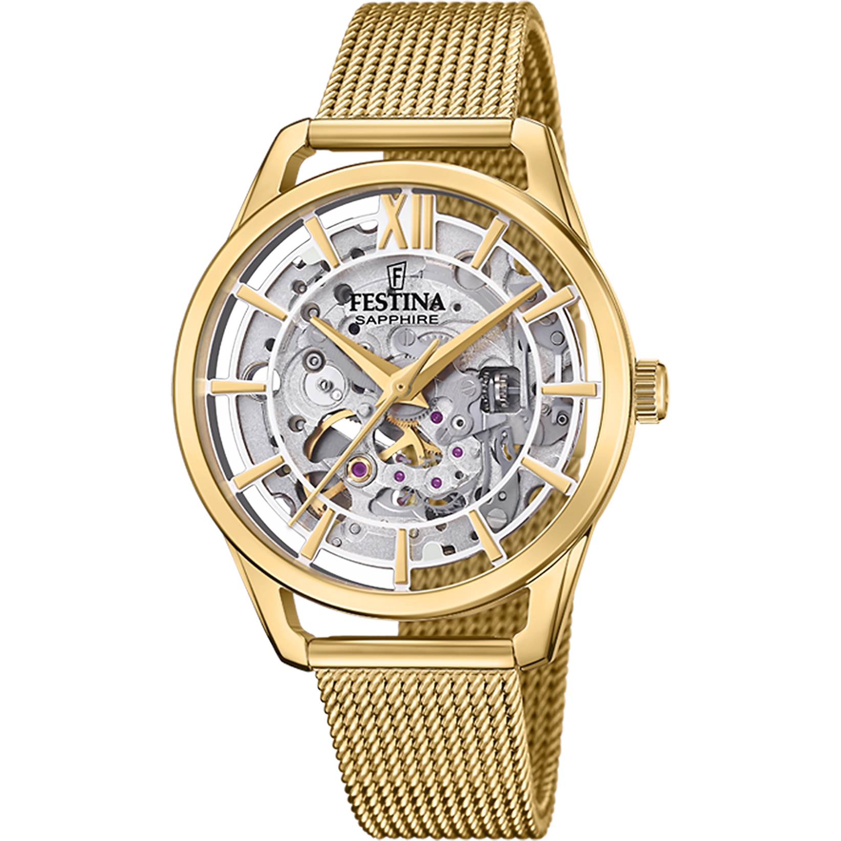 Festina Automatic Stainless Steel Analog Ladies Watch I Model F20629/1 Automatic Movement