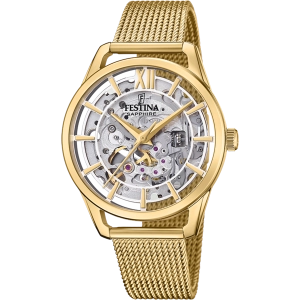Festina Automatic Stainless Steel Analog Ladies Watch I Model F20629/1 Automatic Movement