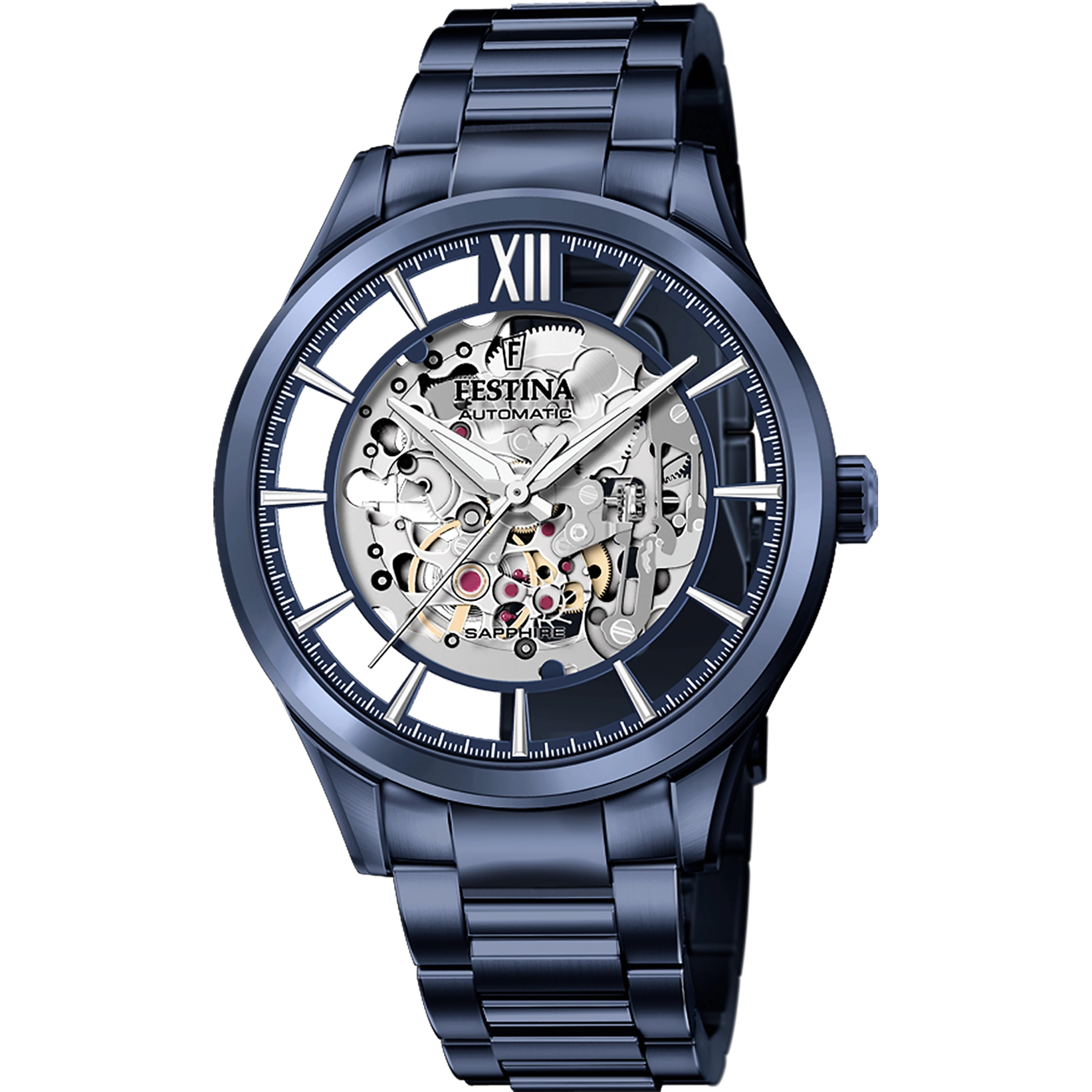 Festina Automatic Stainless Steel Analog Mens Watch I Model F20631/1 Automatic Movement