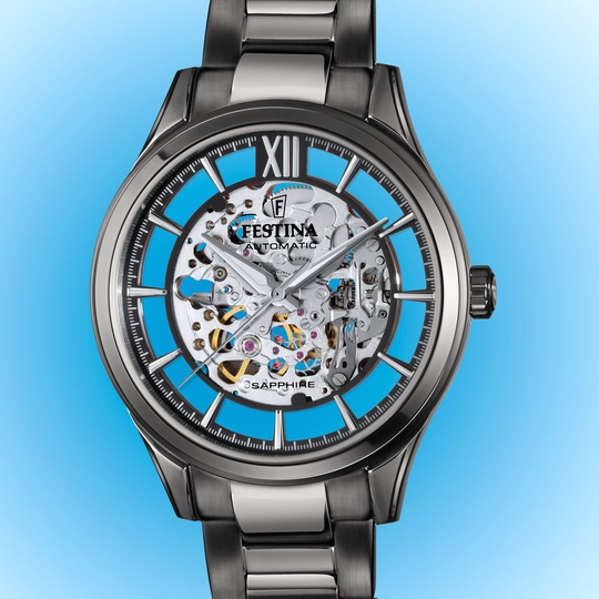 Festina Automatic Stainless Steel Analog Mens Watch I Model F20632/1 Automatic Movement