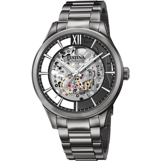 Festina Automatic Stainless Steel Analog Mens Watch I Model F20632/1 Automatic Movement