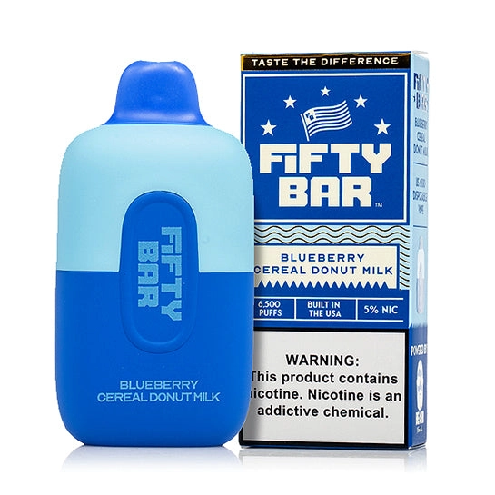 Fifty Bar Disposable Vape - 6,500 Puffs