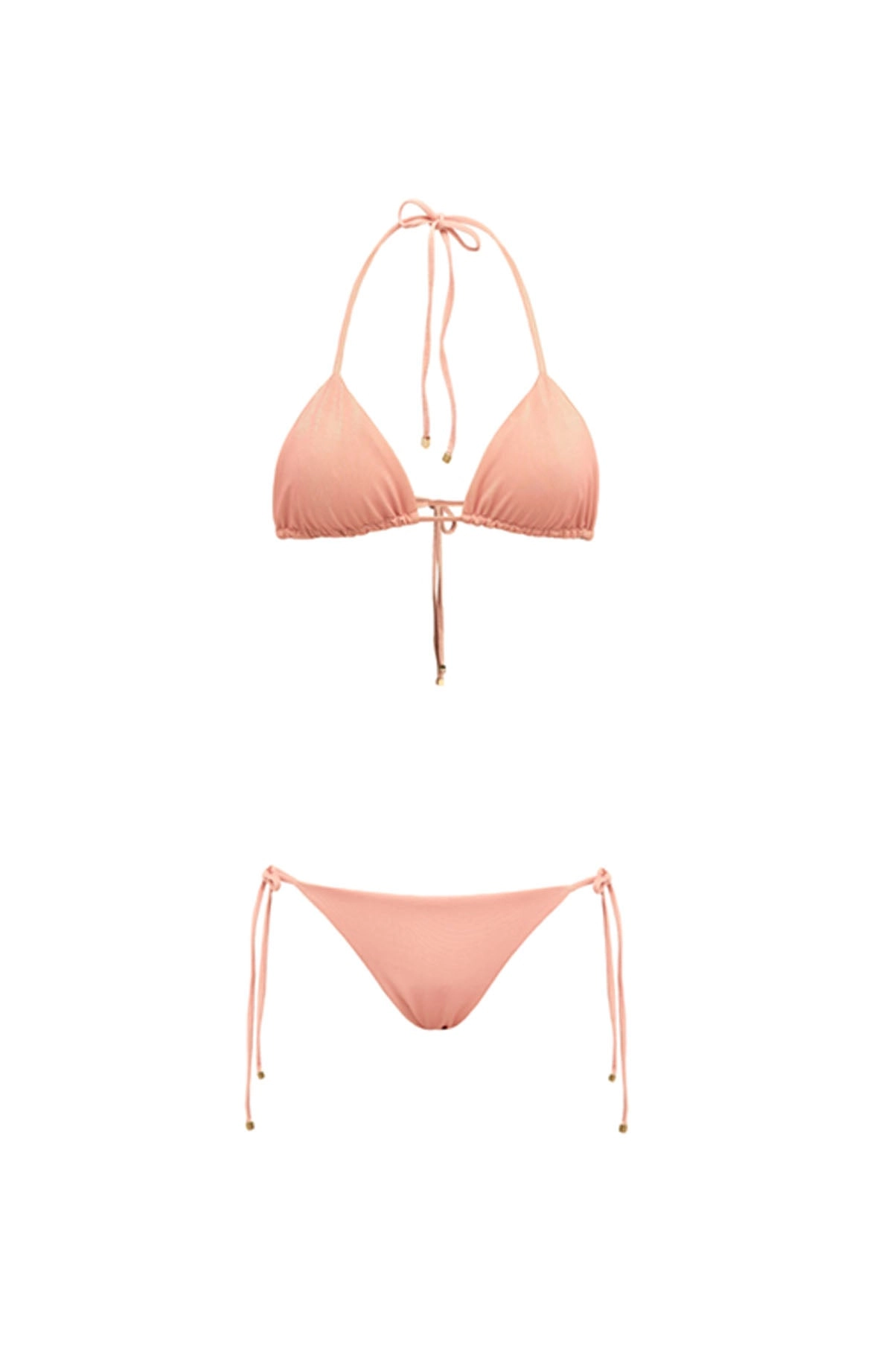 Gathered Triangle Bikini