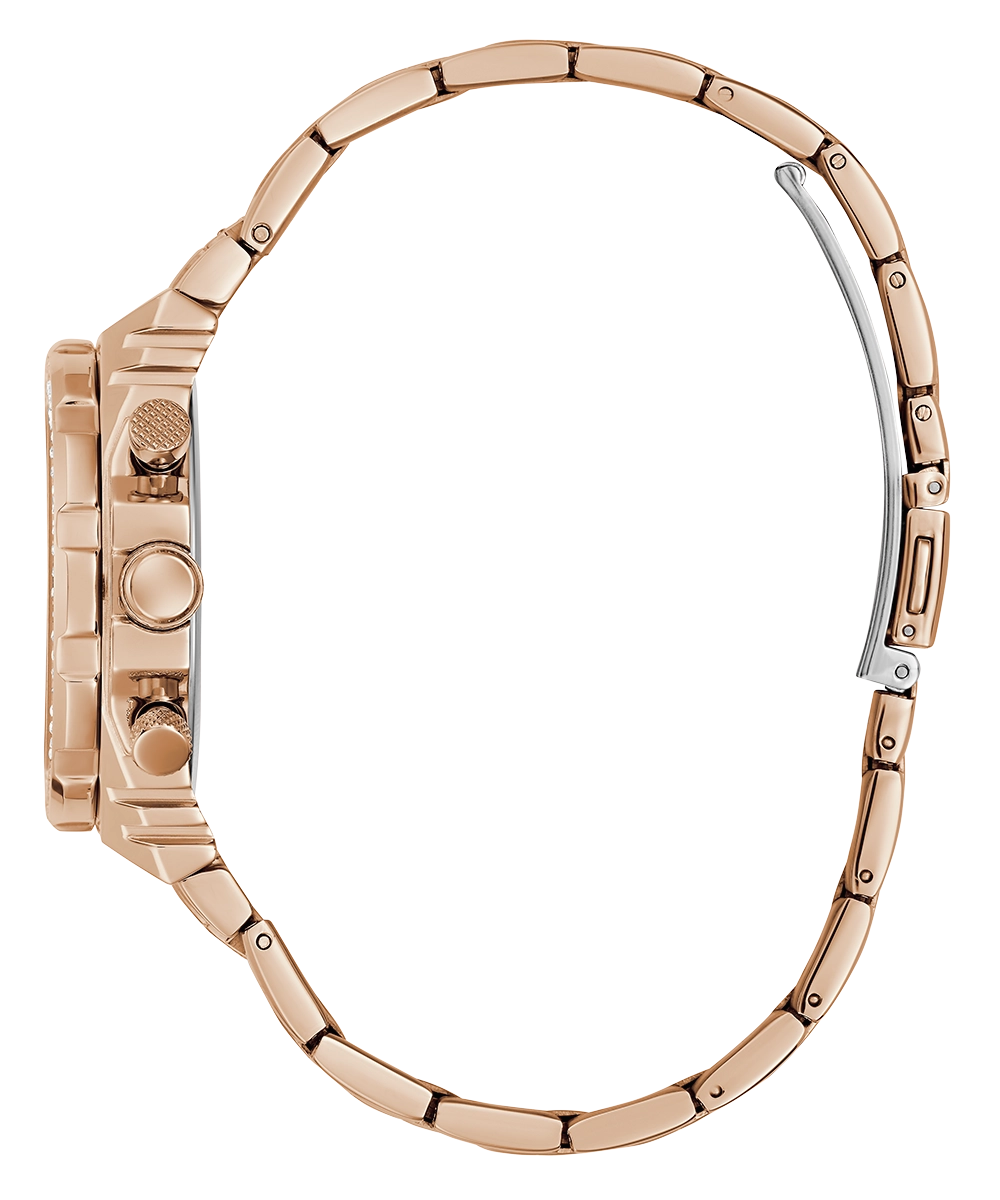 GUESS Ladies Rose Gold Tone Multi-function Watch