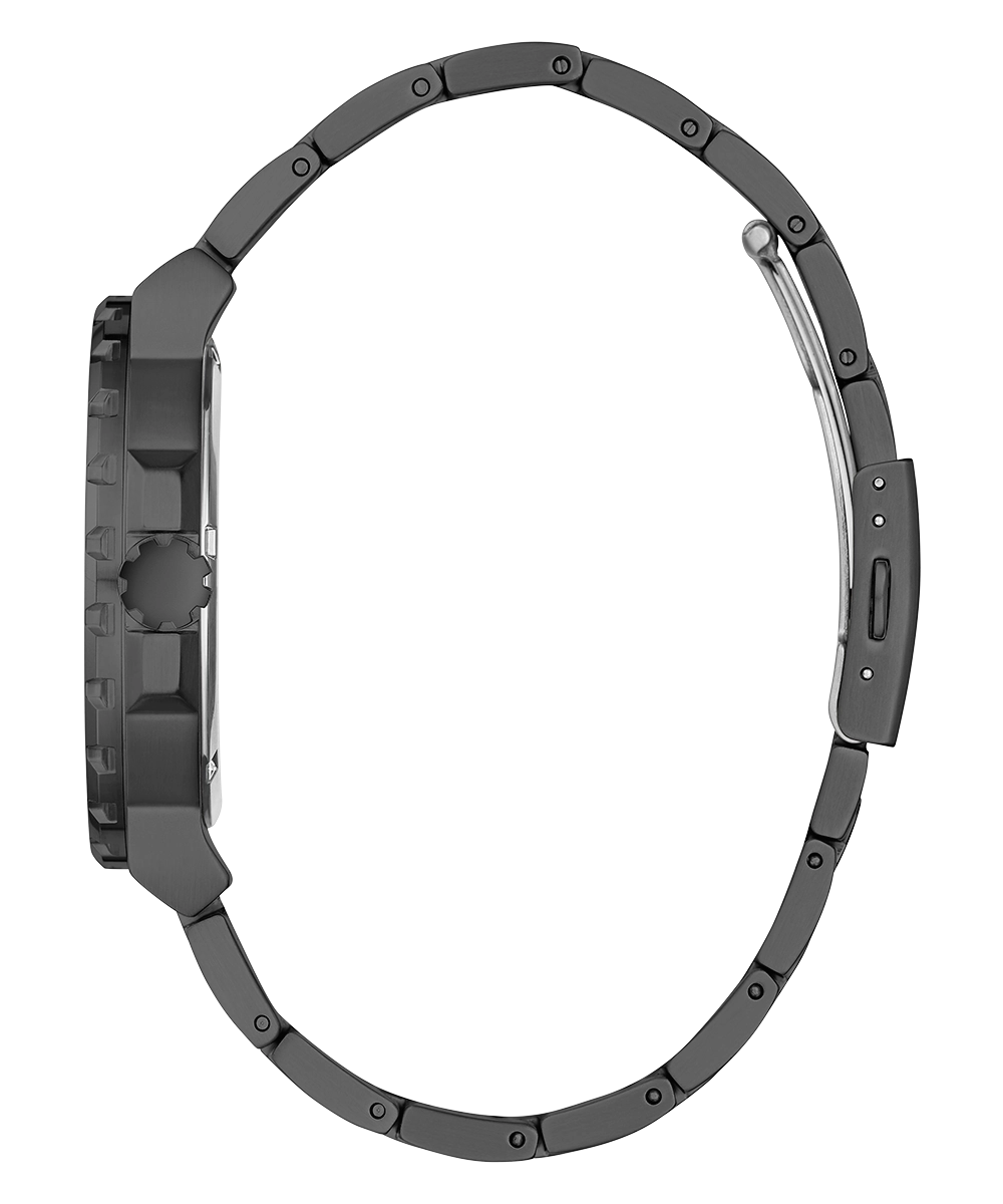 GUESS Mens Black Analog Watch