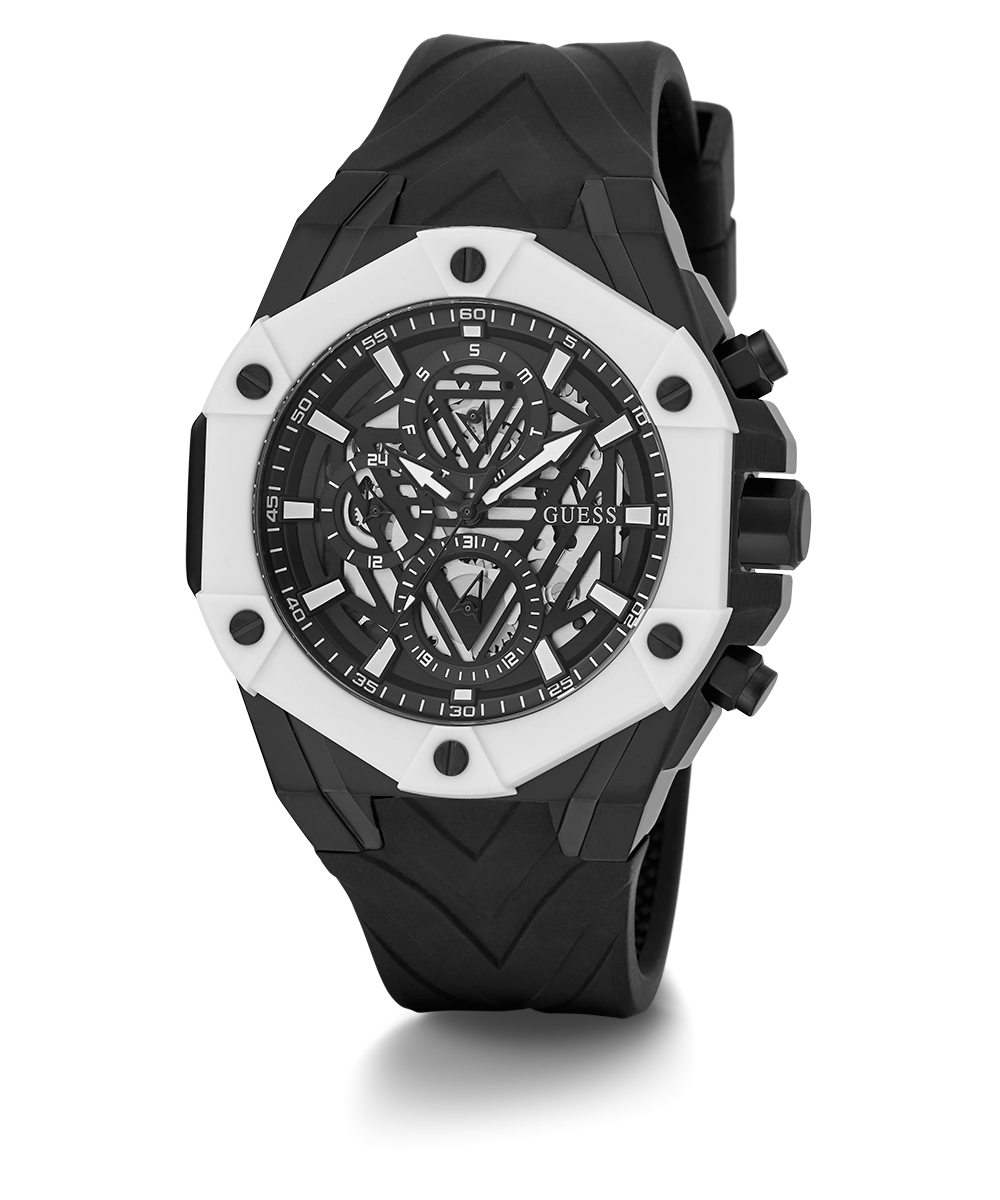 GUESS Mens Black Multi-function Watch