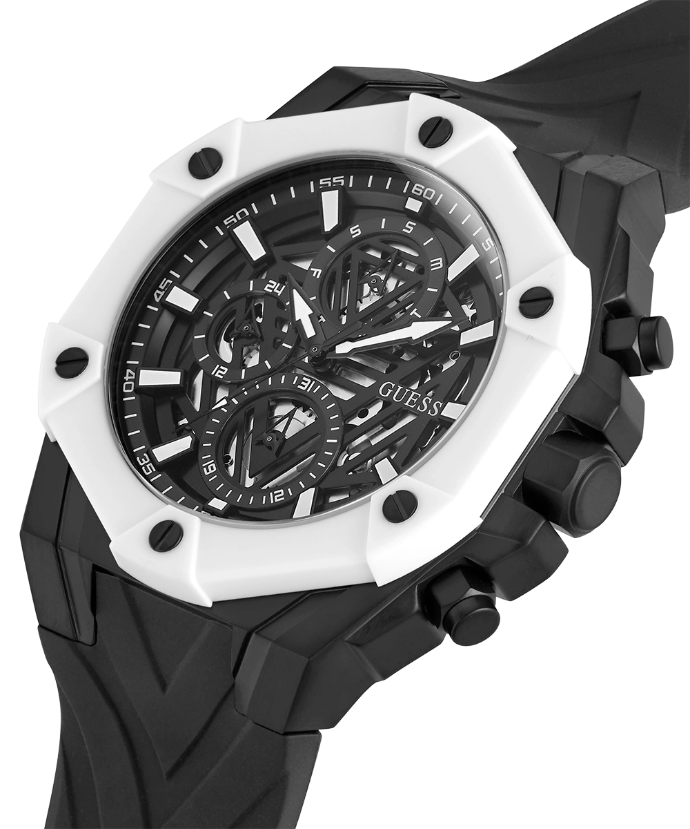 GUESS Mens Black Multi-function Watch