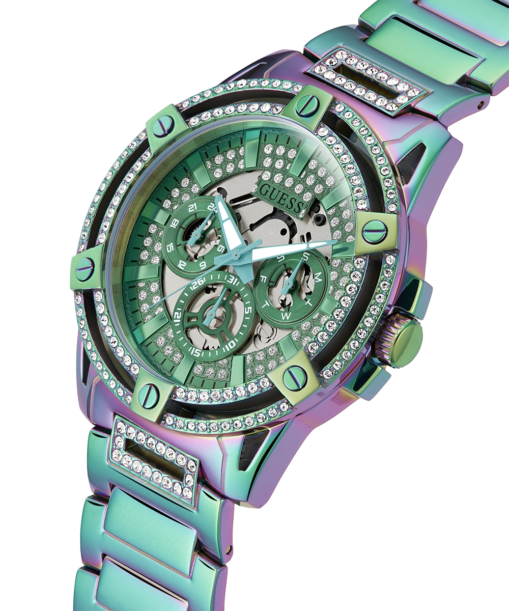 GUESS Mens Iridescent Multi-function Watch