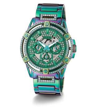 GUESS Mens Iridescent Multi-function Watch