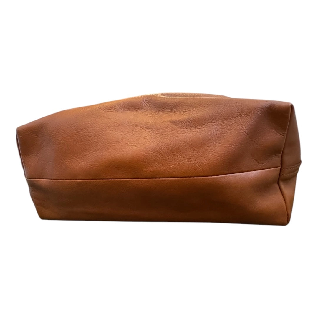 Handbag Leather By Madewell In Brown, Size:Large