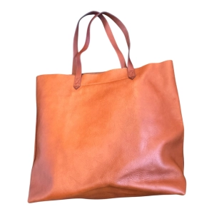 Handbag Leather By Madewell In Brown, Size:Large