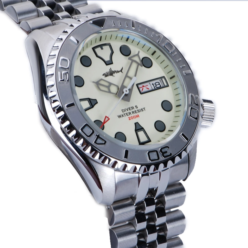 Heimdallr Sharkey Full Luminous 007 Diver Watch V2