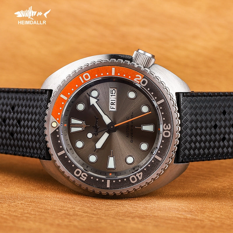 Heimdallr Sharkey Titanium Mini Turtle Dive Watch